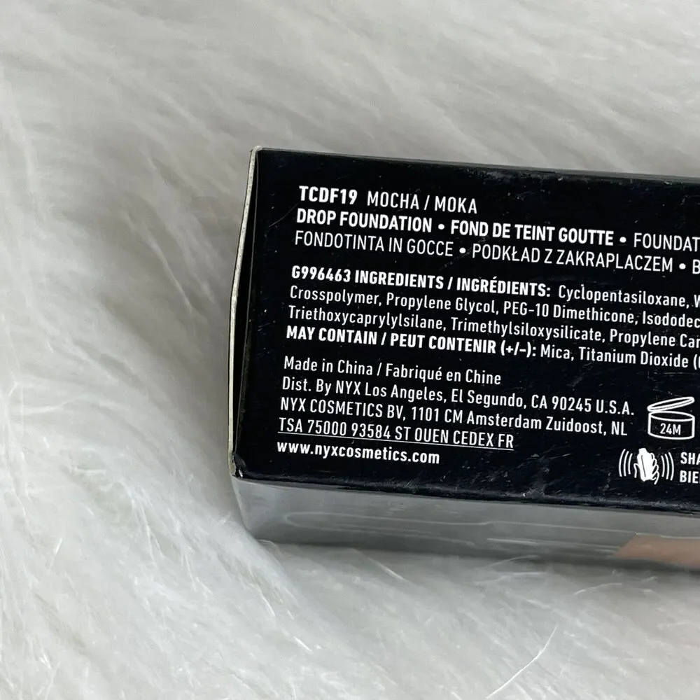 NYX Total Control Drop Foundation TCDF19‎ Mocha Face Make Up